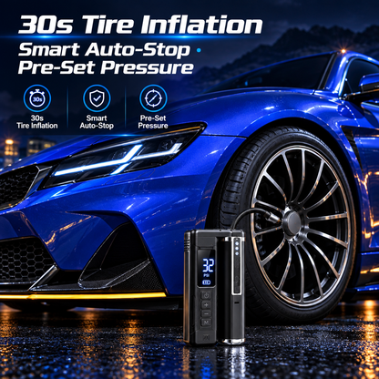 Tire Inflation Scene
